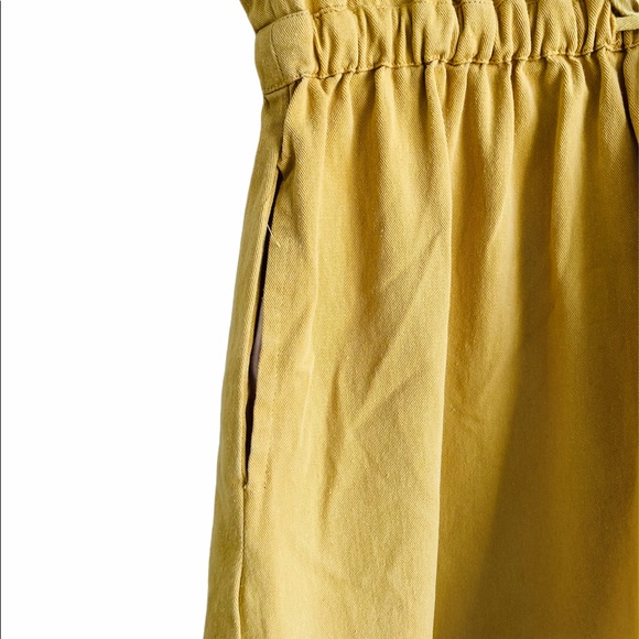 Mo:Vint by Anthro Mustard Yellow dress - Picture 4 of 5